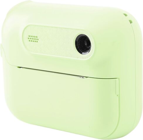 Instant Print Digital Camera 48MP with 1080P HD, 6X Zoom, DIY Black & White Prints, MP3 Player, Games, Cute Camera for Kids Birthday or Christmas (Green) in Saudi Arabia