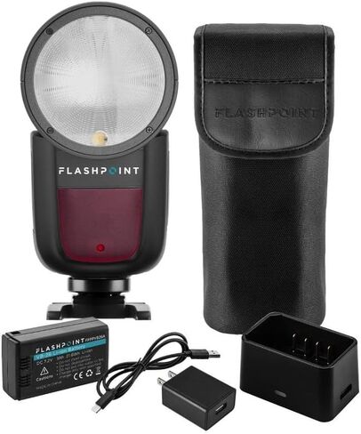 Flashpoint Zoom Li-on X R2 TTL On-Camera Round Flash Speedlight in Saudi Arabia