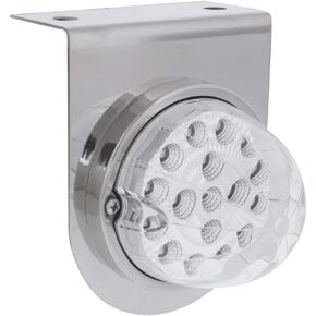 دعامة إضاءة United Pacific 39621، من الفولاذ المقاوم للصدأ، مع ضوء عاكس شفاف مزدوج الوظيفة LED، وعدسة شفافة/LED كهرماني in Saudi Arabia
