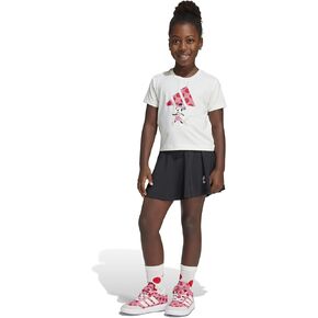 adidas Girls x Disney Minnie Mouse Sportswear T-Shirt Set, Pink Fusion/Multicolor, 2 Years in Kuwait
