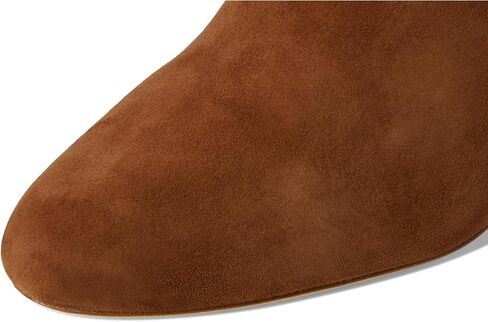 حذاء Lauren Ralph Lauren النسائي Kellie Suede Bootie ذو الكعب العالي الأنيق in Saudi Arabia