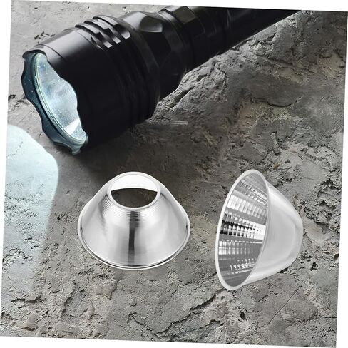 2pcs Spotlight Lampshade Flashlight Reflecting Plate Reflector Ring Accessory for Flashlight Led Light Reflective Cup in Saudi Arabia