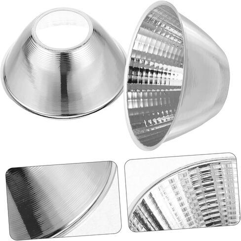 2pcs Spotlight Lampshade Flashlight Reflecting Plate Reflector Ring Accessory for Flashlight Led Light Reflective Cup in Saudi Arabia