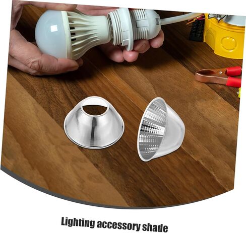 2pcs Spotlight Lampshade Flashlight Reflecting Plate Reflector Ring Accessory for Flashlight Led Light Reflective Cup in Saudi Arabia