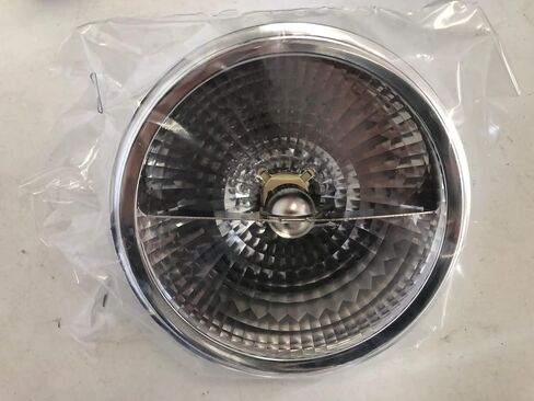10 قطع 75AR111/Fl24/12V 75W AR111 12V الألومنيوم عاكس متوافق ث/استبدال لقاعدة أوسرام 41840Fl G53 in Kuwait