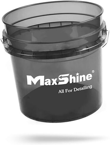 Maxshine 3.5gal Universal Red Detailing Bucket – Car Wash Bucket for Scratch-Free Washing, Garage Storage & Detailing Tools – Holds Soap, Foam Cannon, Microfiber Towels & More in Saudi Arabia