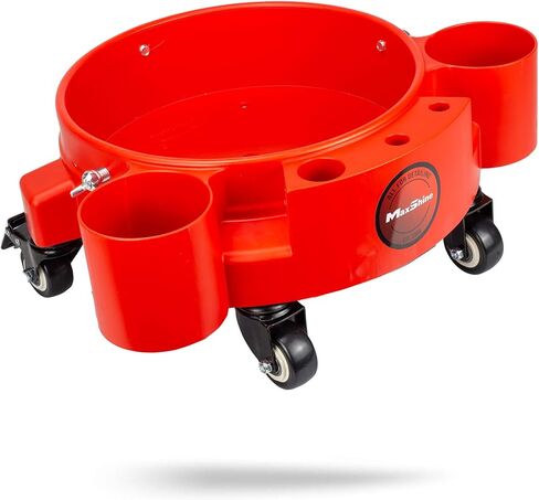 Maxshine 3.5gal Universal Red Detailing Bucket – Car Wash Bucket for Scratch-Free Washing, Garage Storage & Detailing Tools – Holds Soap, Foam Cannon, Microfiber Towels & More in Saudi Arabia