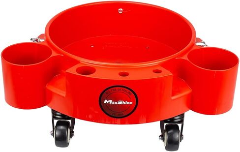 Maxshine 3.5gal Universal Red Detailing Bucket – Car Wash Bucket for Scratch-Free Washing, Garage Storage & Detailing Tools – Holds Soap, Foam Cannon, Microfiber Towels & More in Saudi Arabia