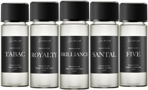 Fall Diffuser Oil Discovery Kits - Top 3 Fall Scents | Aromatherapy Home Fragrance | Luxurious Scent with Notes of Sweet Autumn, Pumpkin Spice, Roasted Pine Cone, 20ml in Kuwait