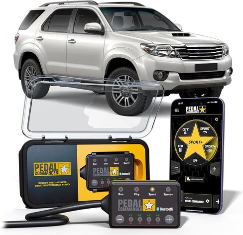 قائد دواسة Toyota Fortuner 2016+ Throttle Response Controller - Fits G ، G Trd Sportivo ، Lux ، GX ، VX ، 2.4L ، 2.7L ، 2.8L ، 3.0L ، 4.0L ، Gas & Diesel Toyota Fortuner Associory in Kuwait