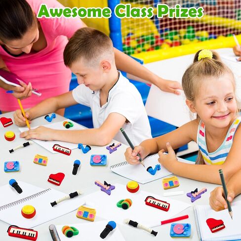 30 PCS محايات الطعام للحيوانات الأليفة المكتبية ، ثلاثية الأبعاد ، قم بفصل محو القلم رصاص محو اللغز جوائز الفصول الدراسية للأطفال في فئة الكنز ، ومكافآت اللعبة ، وفضلات الحفلات in Kuwait