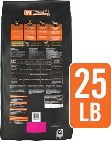Purina Pro Plan Veterinary Diets OM Select Blend Overweight Management With Chicken Canine Formula Dry Dog Food - 16.5 lb. Bag in Saudi Arabia