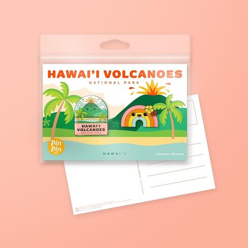 Enamel Pin Set (2 Pins Per Set) for Backpack, Bag, Lapel, Kawaii Button Collector - Yosemite National Park in Kuwait