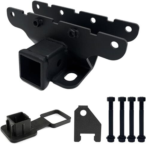 Hitch Tower Tower متوافق مع Lexus GX460 2010-2023 ، مستقبل عقبة 2 بوصة ، بما في ذلك لوحة التعديل وغطاء المطاط in Kuwait