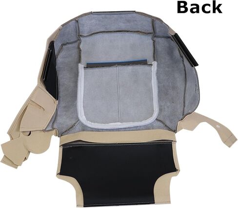 Driver Side Bottom Seat Cover Adobe Tan #MA or UA or MW or FW Cloth Left Compatible with Ford F150 Lariat Single-Cab Super Crew Crew-Cab 2011 2012 2013 2014 in Kuwait