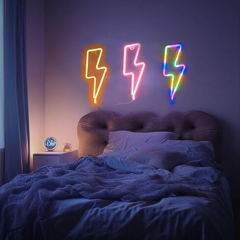 2 Pack Cloud Anime Neon Sign Wall Decor,USB&Battery Powered LED Game Neon Light for Teen Girl Kid's Bedroom, Bar, Aesthetic,Christmas,Gaming Room, Party, Home, Wedding Party in Saudi Arabia