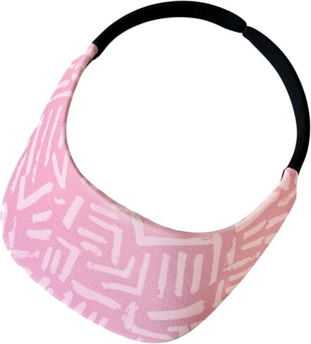 No Headache Sun Visor for Women | Stylish, Lightweight Square Brim Hat | Comfortable UV Protection for Golf, Tennis & Travel in Saudi Arabia