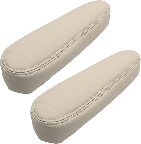 Secosautoparts Coverrest Cover Presplication Cover Leather Cover Med Tan متوافق مع Chevy Silverado 1500 2500 3500 Tahoe Sierra Suburban Avalanche 2000 2001 2002 2003 2005 2005 in Kuwait