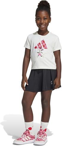 adidas Girls x Disney Minnie Mouse Sportswear T-Shirt Set, Pink Fusion/Multicolor, 2 Years in Saudi Arabia
