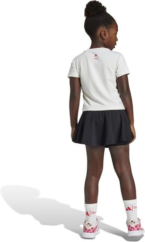 adidas Girls x Disney Minnie Mouse Sportswear T-Shirt Set, Pink Fusion/Multicolor, 2 Years in Saudi Arabia