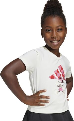 adidas Girls x Disney Minnie Mouse Sportswear T-Shirt Set, Pink Fusion/Multicolor, 2 Years in Saudi Arabia