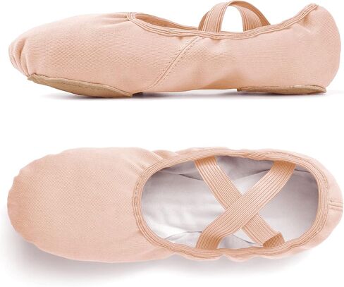 Stelle Women Ballet Shoes Highly Stretch Canvas Dance Slipper Yoga Shoes for Girls/Adults in Saudi Arabia