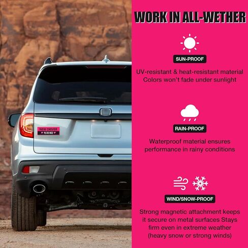 مغناطيس سائق جديد للسيارة ملصقات قابلة لإعادة الاستخدام سلامة السيارة سائق الطالب مغناطيس ملصق سائق جديد لإكسسوارات السيارات ملصقات سائق المبتدئ in Kuwait