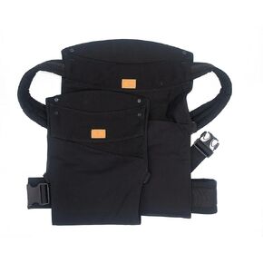 CO Carrier - Lightweight 4-in-1 Baby Carrier for Newborn to Toddler - Breathable Comfort, Easy to Use & Expandable As Baby Grows (Black) in Saudi Arabia