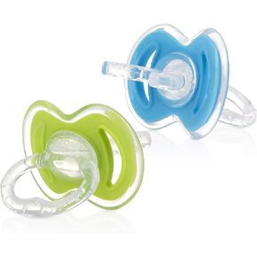 Nuby 2 Pack Gum-EEZ Pacifier Teethers | Colors May Vary in Kuwait