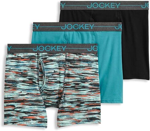 Jockey Boys 'Cotton Cotton Stretch Boxer Boxer - 3 Pack in Kuwait