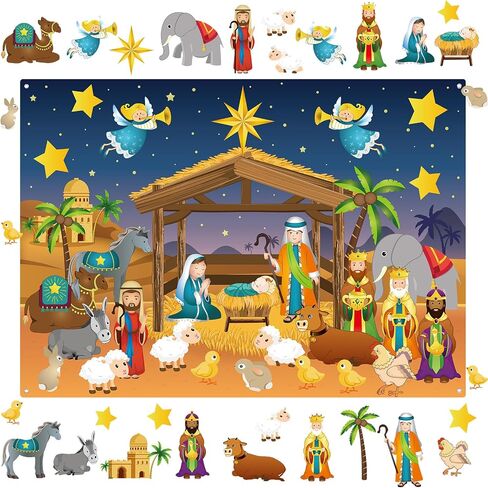 Fall Felt Story Board Set 3.4FT 55 Pcs Autumn Wall Activity Board Thanksgiving DIY Craft Wall Decor Pumpkin Turkey Flannel Storytelling Ornaments for Autumn Harvest Gift (55, Fall) in Kuwait
