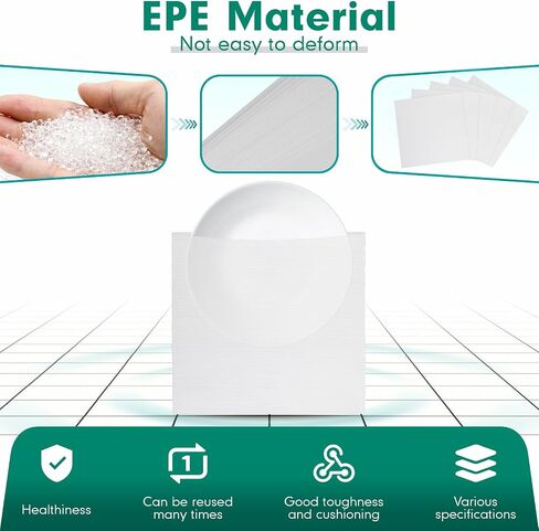 50pcs 12x12 Inch Foam Cushioning Pouches- Protective Wrap Bags forShipping, Moving & Storage in Saudi Arabia