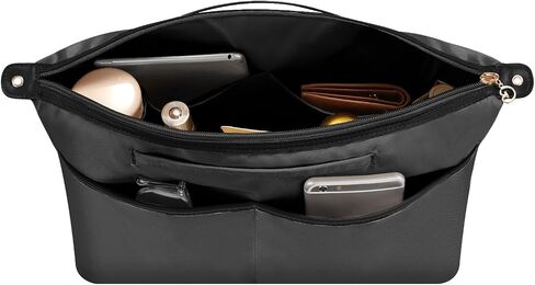 SDANG Purse Organizer Insert for Large Tote Handbags Bag Insert Storage Organizer (Blue, Large 32) in Saudi Arabia