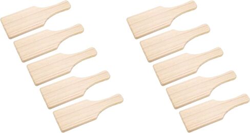 STOBOK Clay Sculpting Tools - 5PCS Wooden Paddle Board for Craft and DIY Projects - Essential Pottery Carving Tools - Ideal for Fraternity Pledge - Arts - Crafts and Home Decoration in Saudi Arabia