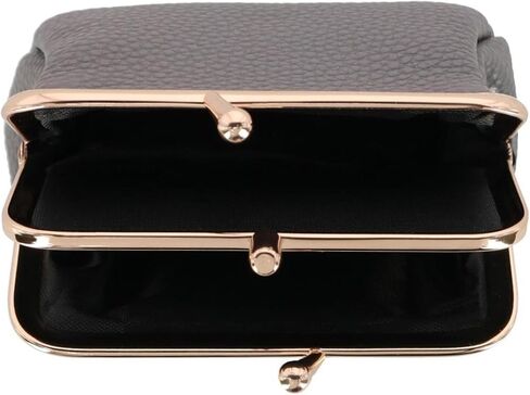 Women's Vegan Leather Triple Frame Coin Purse Wallet, Julias Garden in Saudi Arabia