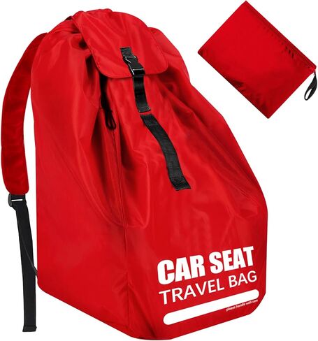 حقيبة سفر لمقعد السيارة للطائرة، حقائب كبيرة لمقعد السيارة للسفر الجوي مع أشرطة مبطنة، حقيبة تخزين/حقيبة ظهر لفحص البوابة لمطار مقعد السيارة، غطاء مقعد السيارة للسفر - أساسيات سفر الطفل للطيران in Kuwait