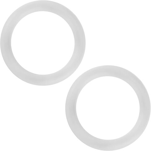 20 قطعة من حلقات السيليكون على شكل حرف O من Fafeicy، قطر 2.5 سم / 0.98 بوصة، مرفق حلقة سيليكون ناعمة (شفاف) in Kuwait