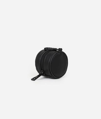 FAWN DESIGN The Paci Case, Black Pacifier Holder, Premium Pebbled Faux Leather Paci Holder, Insulated Pacifier Case with Zipper and Clip, Fits Most Standard Size Pacifiers, 2.25 x 2.25 inches in Saudi Arabia