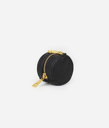 FAWN DESIGN The Paci Case, Black Pacifier Holder, Premium Pebbled Faux Leather Paci Holder, Insulated Pacifier Case with Zipper and Clip, Fits Most Standard Size Pacifiers, 2.25 x 2.25 inches in Saudi Arabia
