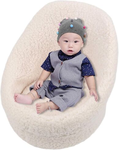 Child Photography Propsï¼Œ Cotton Newborn Photo Sofa Seat Mini Posing Cushion ï¼ˆ White ï¼‰ in Saudi Arabia