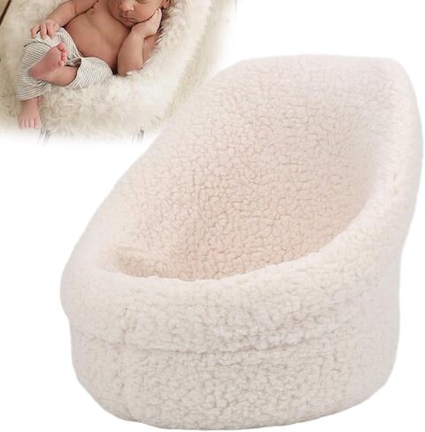 Child Photography Propsï¼Œ Cotton Newborn Photo Sofa Seat Mini Posing Cushion ï¼ˆ White ï¼‰ in Saudi Arabia