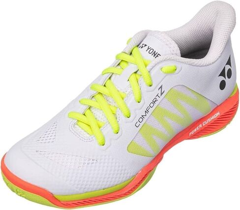 YONEX Power Cushion Comfort Z للسيدات (SHBCFZ3LEX) حذاء تنس الريشة للملاعب الداخلية (أبيض) (us_Footwear_Size_System، للبالغين، النساء، رقمي، متوسط، رقمي_9_Point_5) in Kuwait