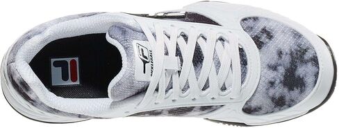 Fila Womens Volley Zone Pickleball Pickleball Sneakers Shoes - Black, White - Size 7.5 M in Saudi Arabia