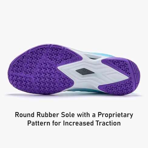 YONEX Women's Power Cushion Aerus Z Durable Impact-Absorbing Lightweight Breathable Active Sports Badminton Shoes, Indigo in Saudi Arabia