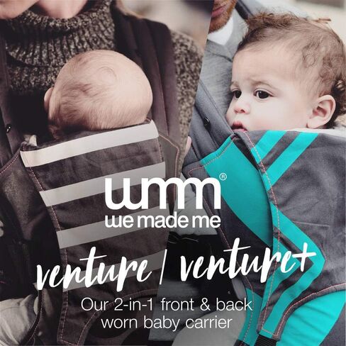 Diono We Made Me Venture+ 2-in-1 Toddler Carrier, Front Carry & Back Carry from 18 - 36 months, Black Gradient Spots in Saudi Arabia