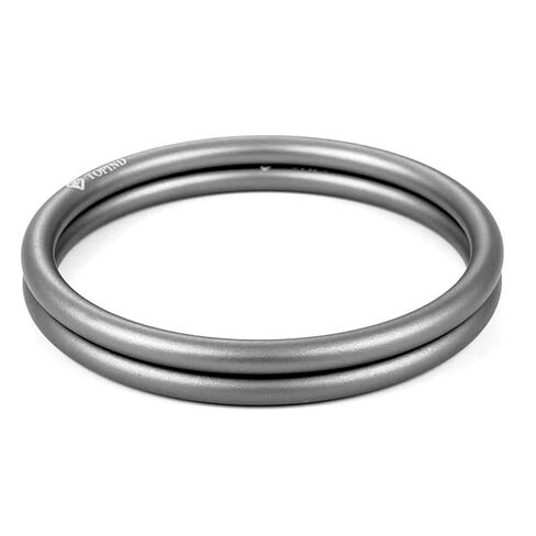 حلقات حبال أطفال من الألومنيوم كبيرة الحجم مقاس 3 بوصات من TOPIND لحاملات الأطفال والرافعات المكونة من قطعتين in Kuwait