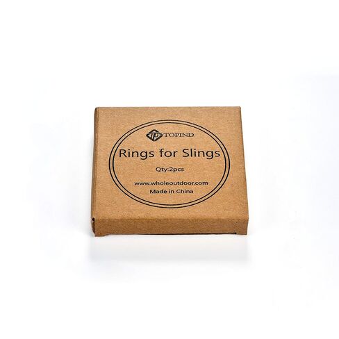 حلقات حبال أطفال من الألومنيوم كبيرة الحجم مقاس 3 بوصات من TOPIND لحاملات الأطفال والرافعات المكونة من قطعتين in Kuwait