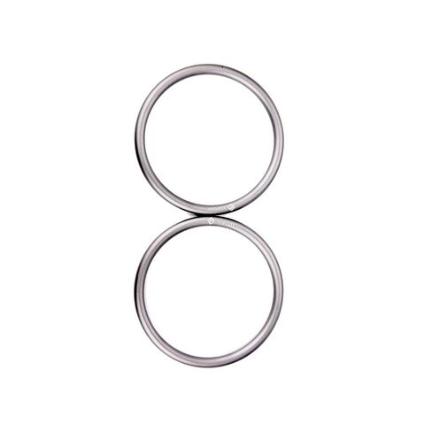 حلقات حبال أطفال من الألومنيوم كبيرة الحجم مقاس 3 بوصات من TOPIND لحاملات الأطفال والرافعات المكونة من قطعتين in Kuwait