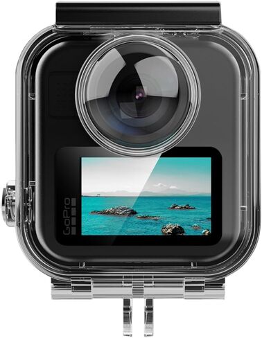 حافظة غوص مضادة للماء لكاميرا GoPro MAX 2، غطاء حماية تحت الماء بطول 60 متر لكاميرا GoPro MAX 2 in Kuwait