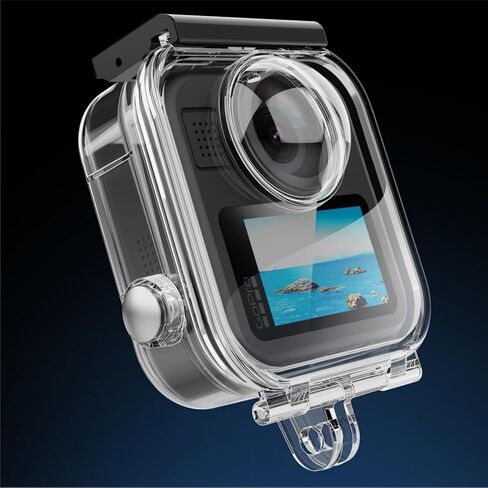 حافظة غوص مضادة للماء لكاميرا GoPro MAX 2، غطاء حماية تحت الماء بطول 60 متر لكاميرا GoPro MAX 2 in Kuwait